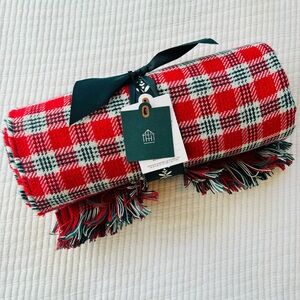 Hearth & Hand with Magnolia 50x60 Vintage Plaid Reversible Brushed Woven Throw